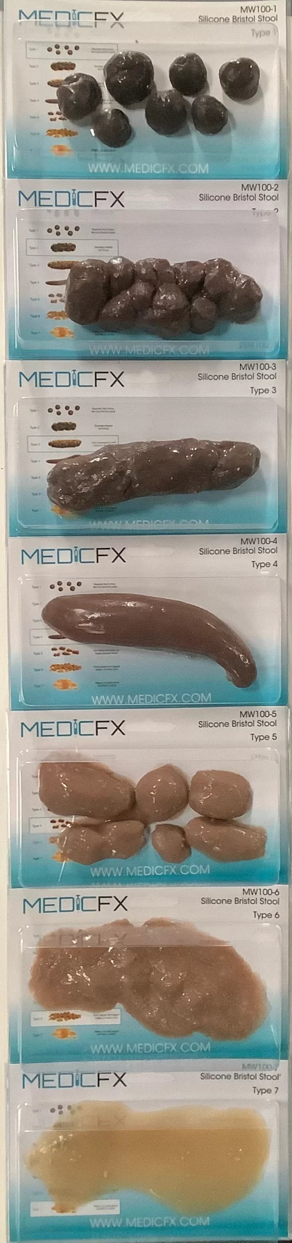 MW100 Bristol silicone stools image 0