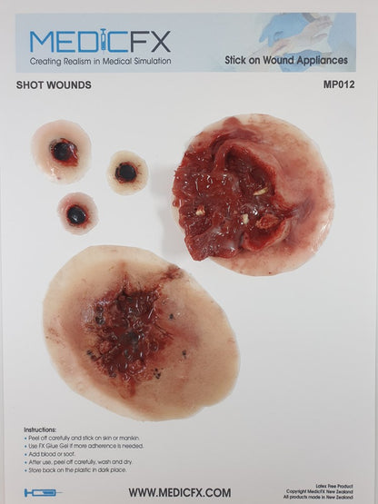 MP012 Sheet Shot Wounds image 1