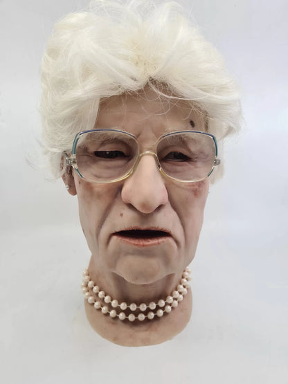 MNU520 Ellen - Nursing Anne Elderly Female Facial Overlay image 1