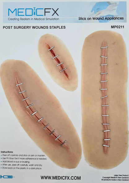 MPO211 Sheet Post Surgical Wounds Staples image 0