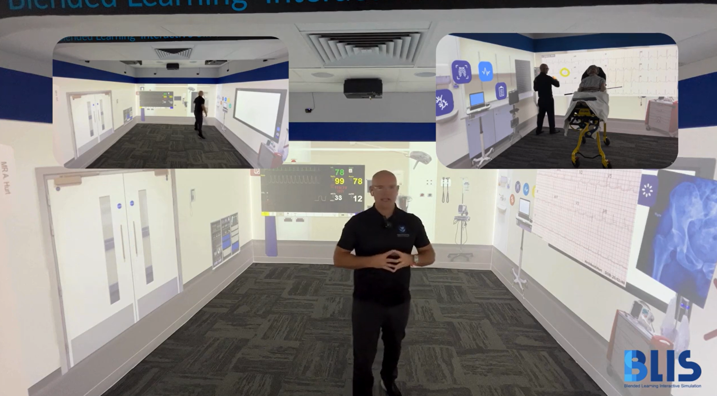 Load video: BLISs Blended learning space video