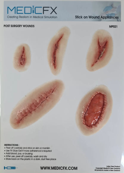 MP021 Sheet Post Surgical Wounds image 1