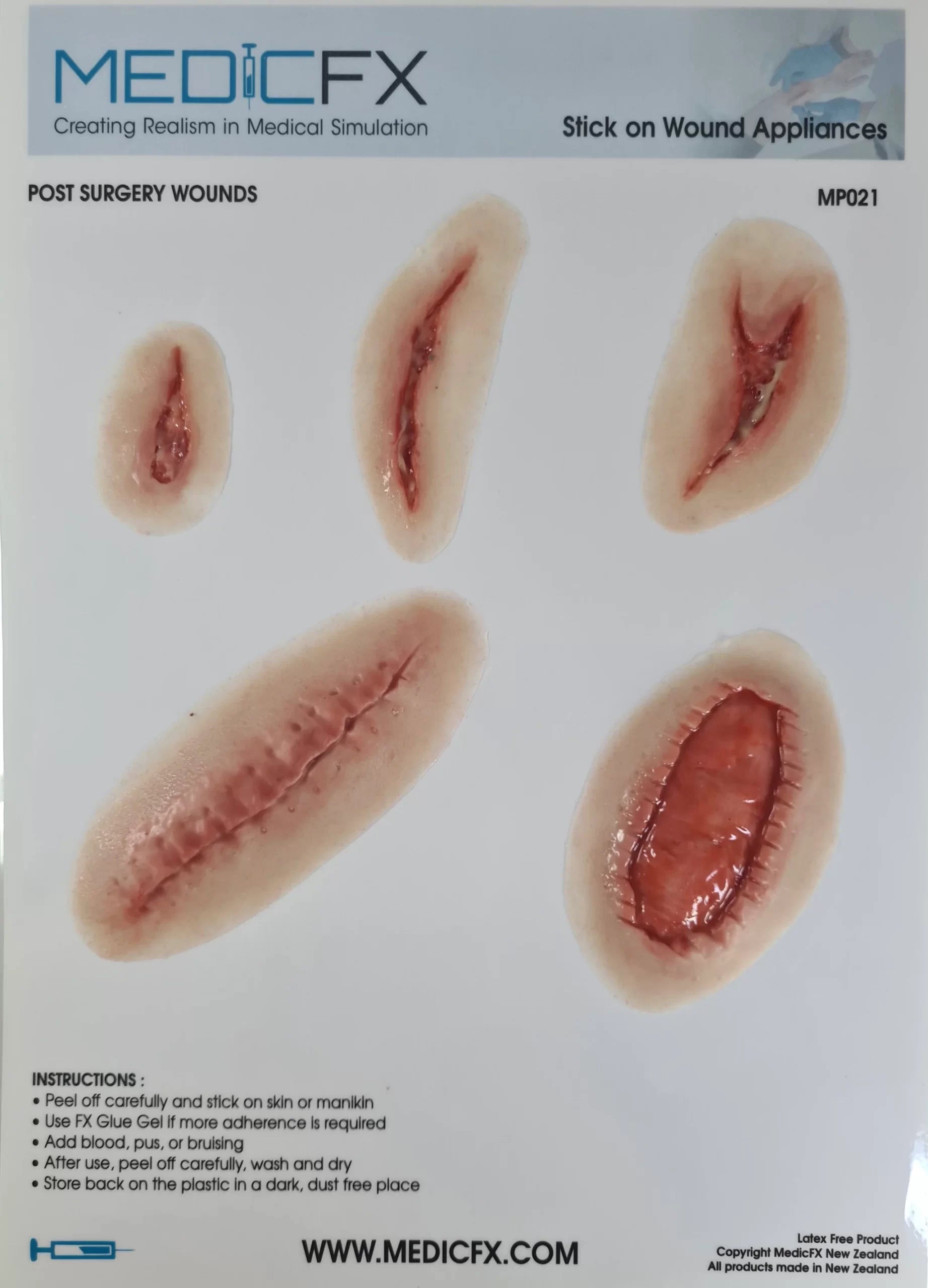 MP021 Sheet Post Surgical Wounds image 0