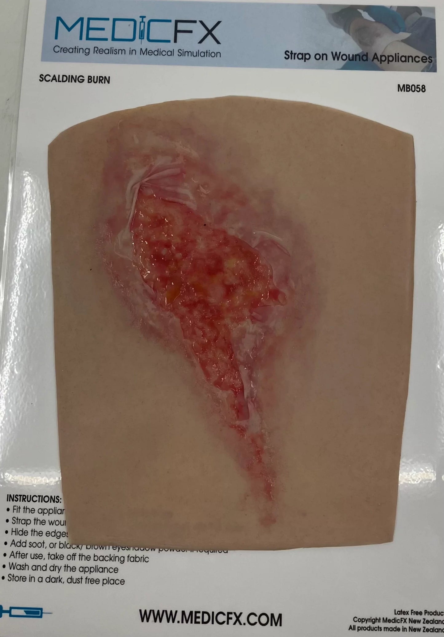 MB058 Scalding Burn sleeve image 1