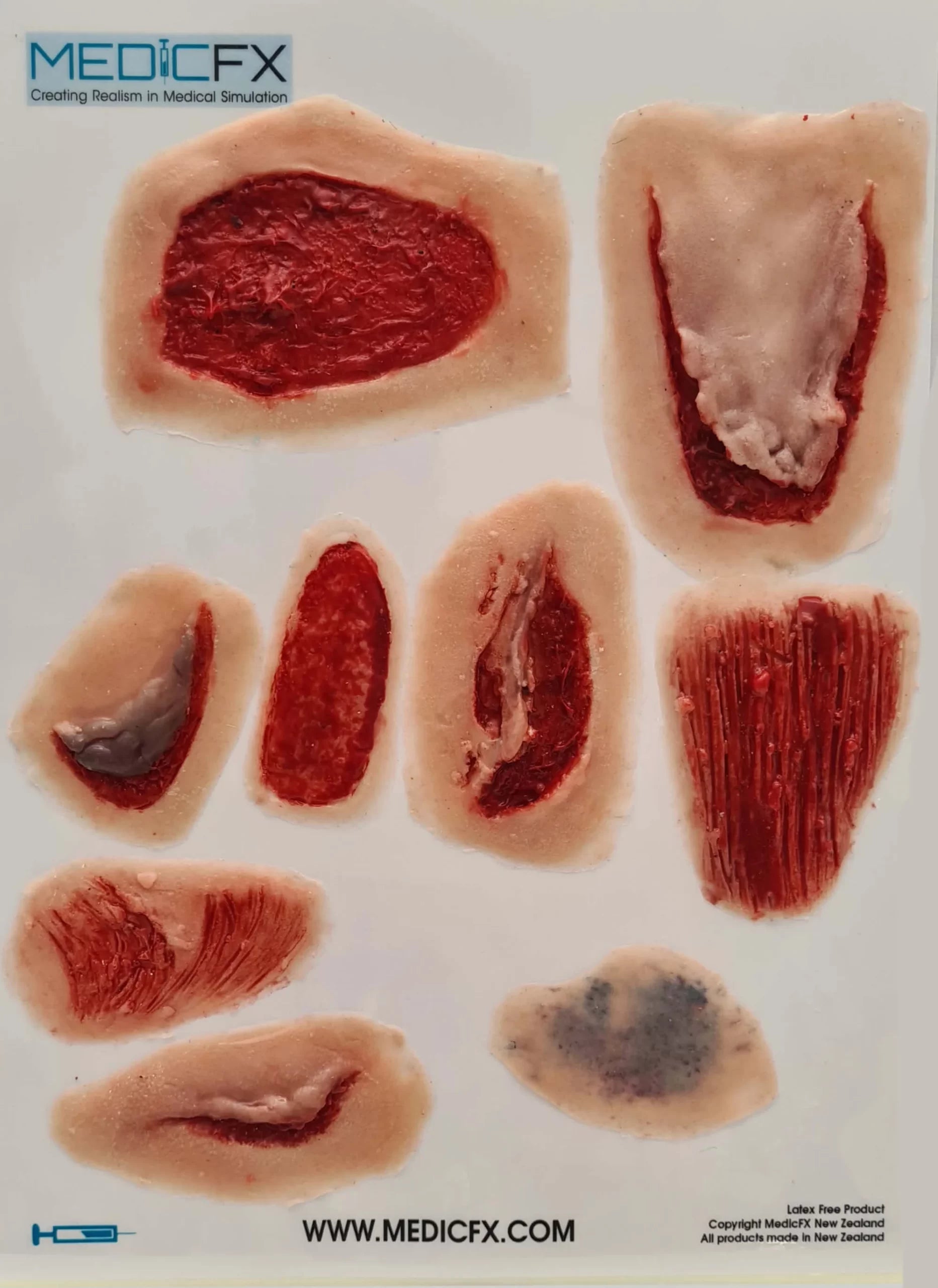 MP025 Sheet Trauma 25 Wounds image 4