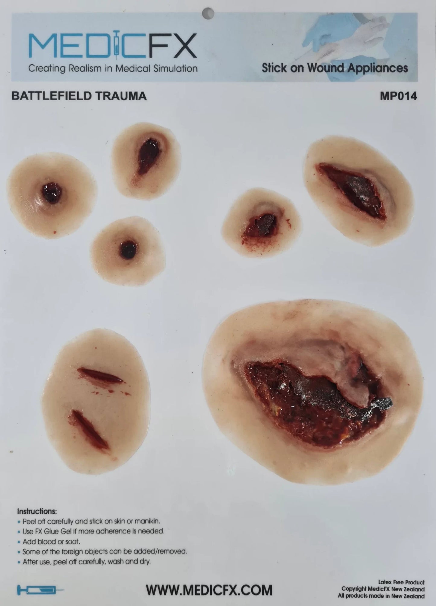 MP014 Sheet Battlefield Trauma image 1