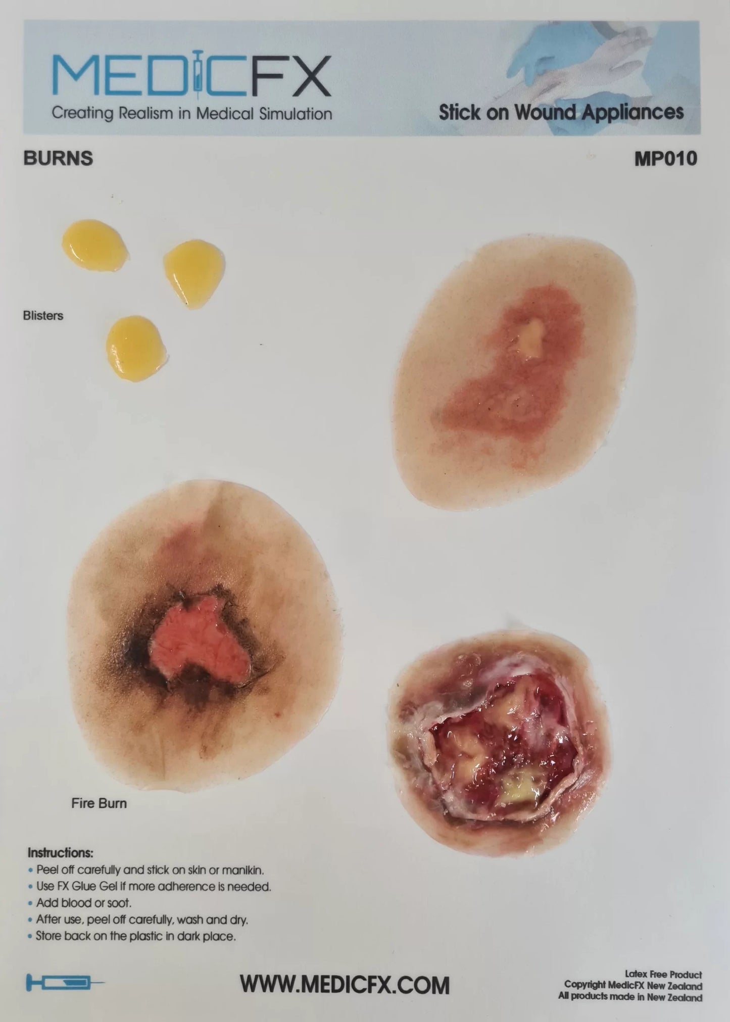 MP010 Sheet Burns image 0