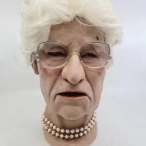Eldery female manikin face