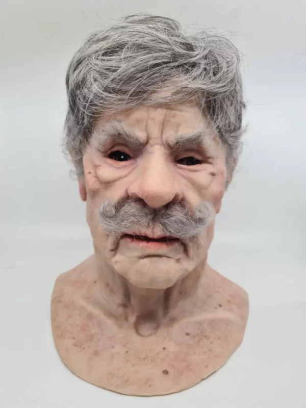 Facial overlay old man